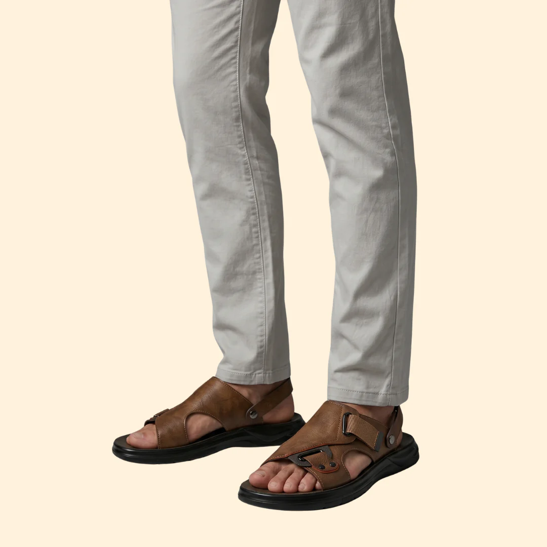 Men's Adjustable Strap Sandals - Image 3
