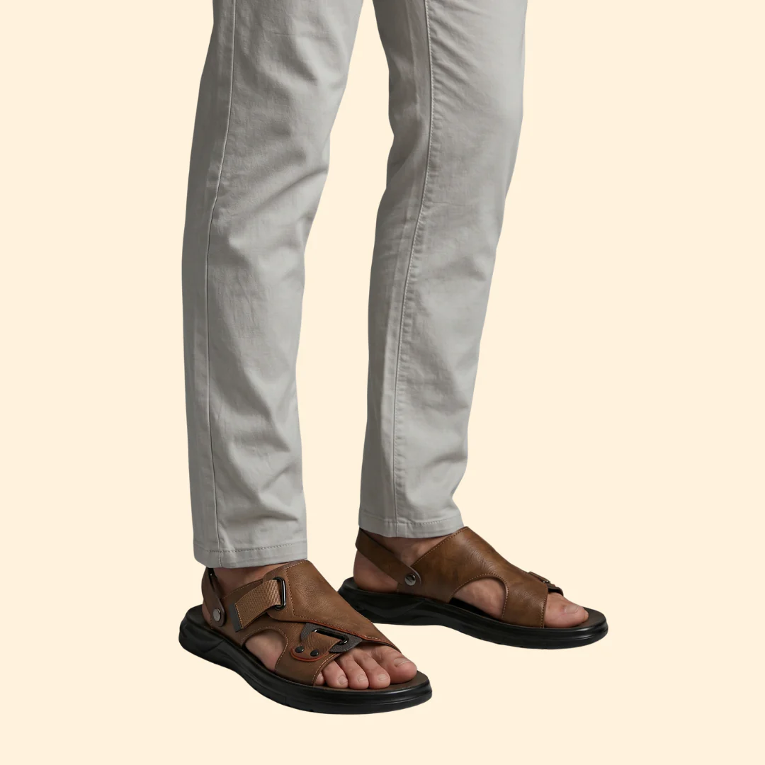 Men's Adjustable Strap Sandals - Image 4