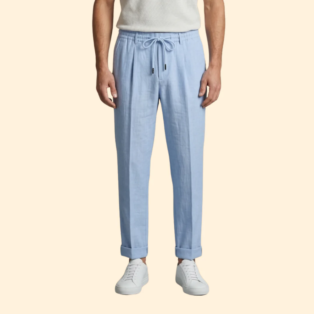 Men’s Beach Pants with Secure Waist Closure - Image 3