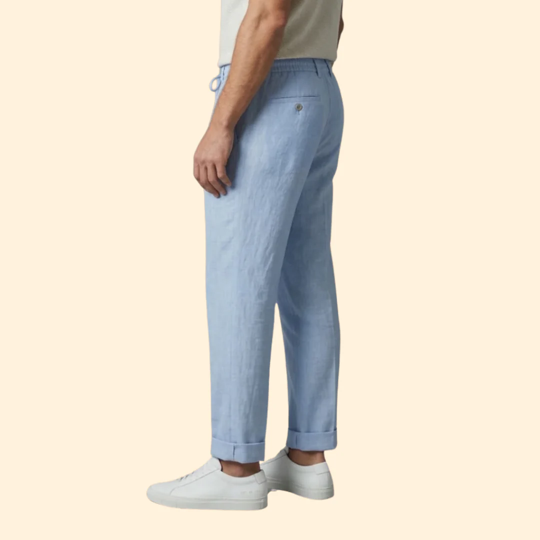 Men’s Beach Pants with Secure Waist Closure - Image 4