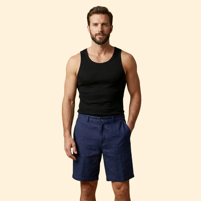 Men’s Beach Shorts with Adjustable Drawstring - Image 2