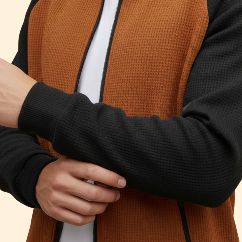Men’s Bomber Jacket Set with Zip Pockets - Image 7