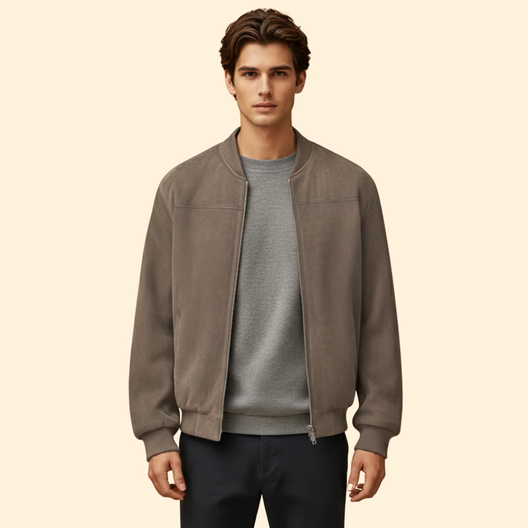 Men’s Bomber Jacket with Long Sleeve Style - Image 7