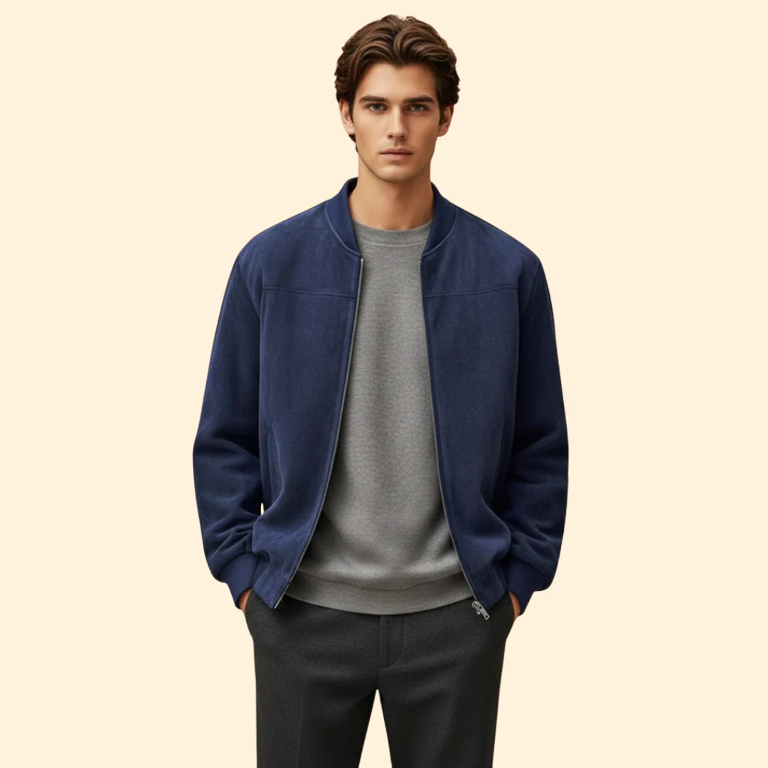 Men’s Bomber Jacket with Long Sleeve Style - Image 8