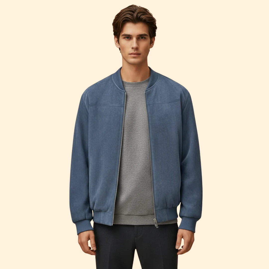Men’s Bomber Jacket with Long Sleeve Style - Image 9