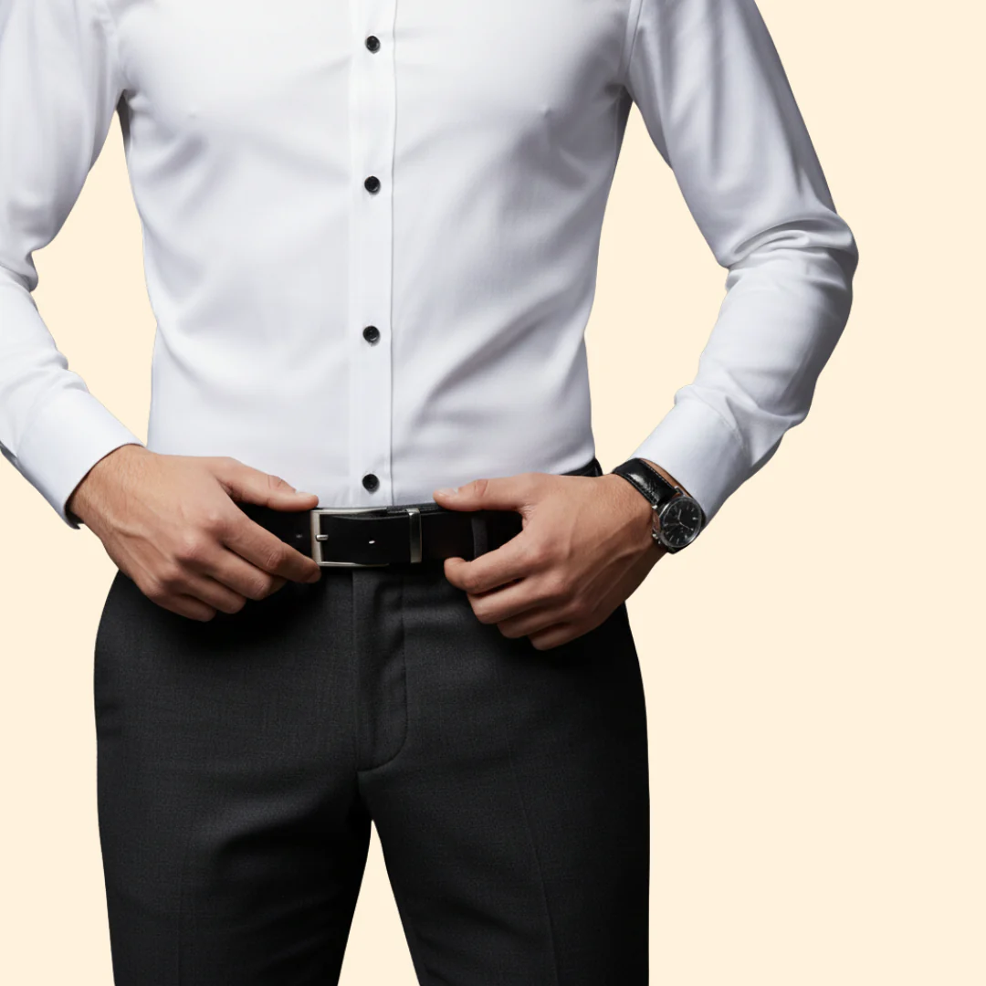 Tommy Men’s Button-Up Shirt with Spread Collar - Image 6