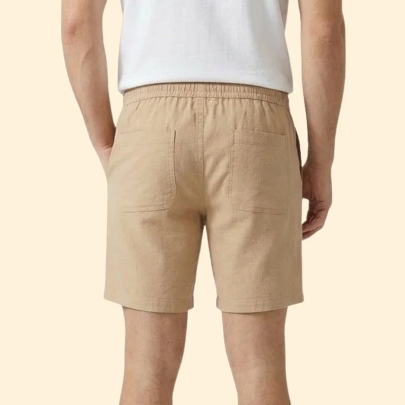 Men's Cargo Shorts with Elastic Waistband - Image 5