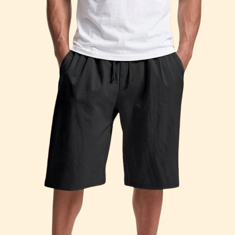 Men's Cargo Shorts with Elastic Waistband - Image 7