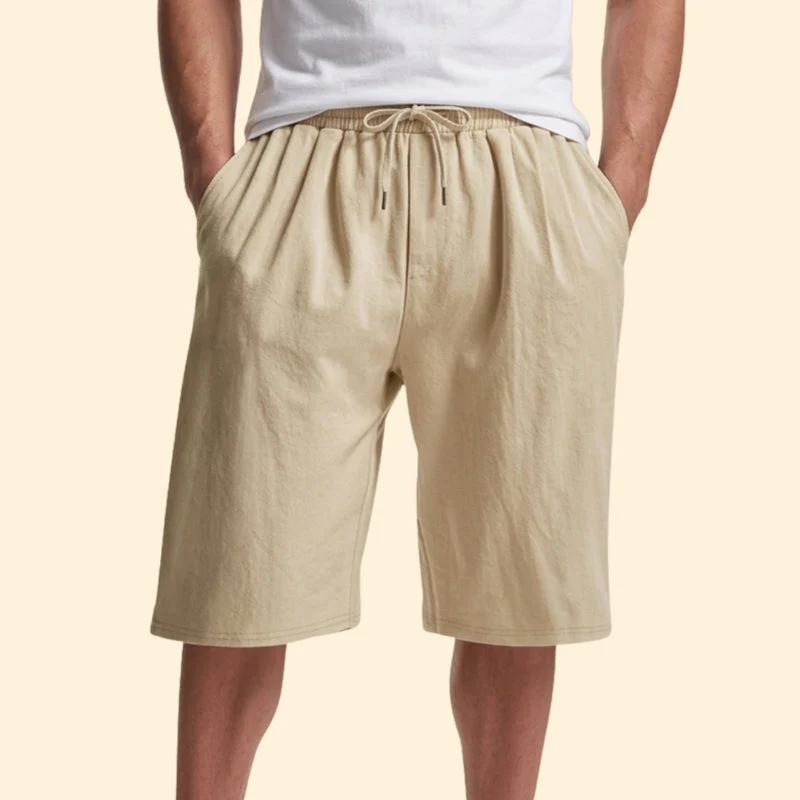 Men's Cargo Shorts with Elastic Waistband - Image 9