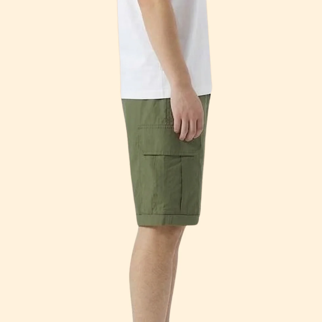 Men’s Cargo Shorts with Pockets and Drawstring - Image 4
