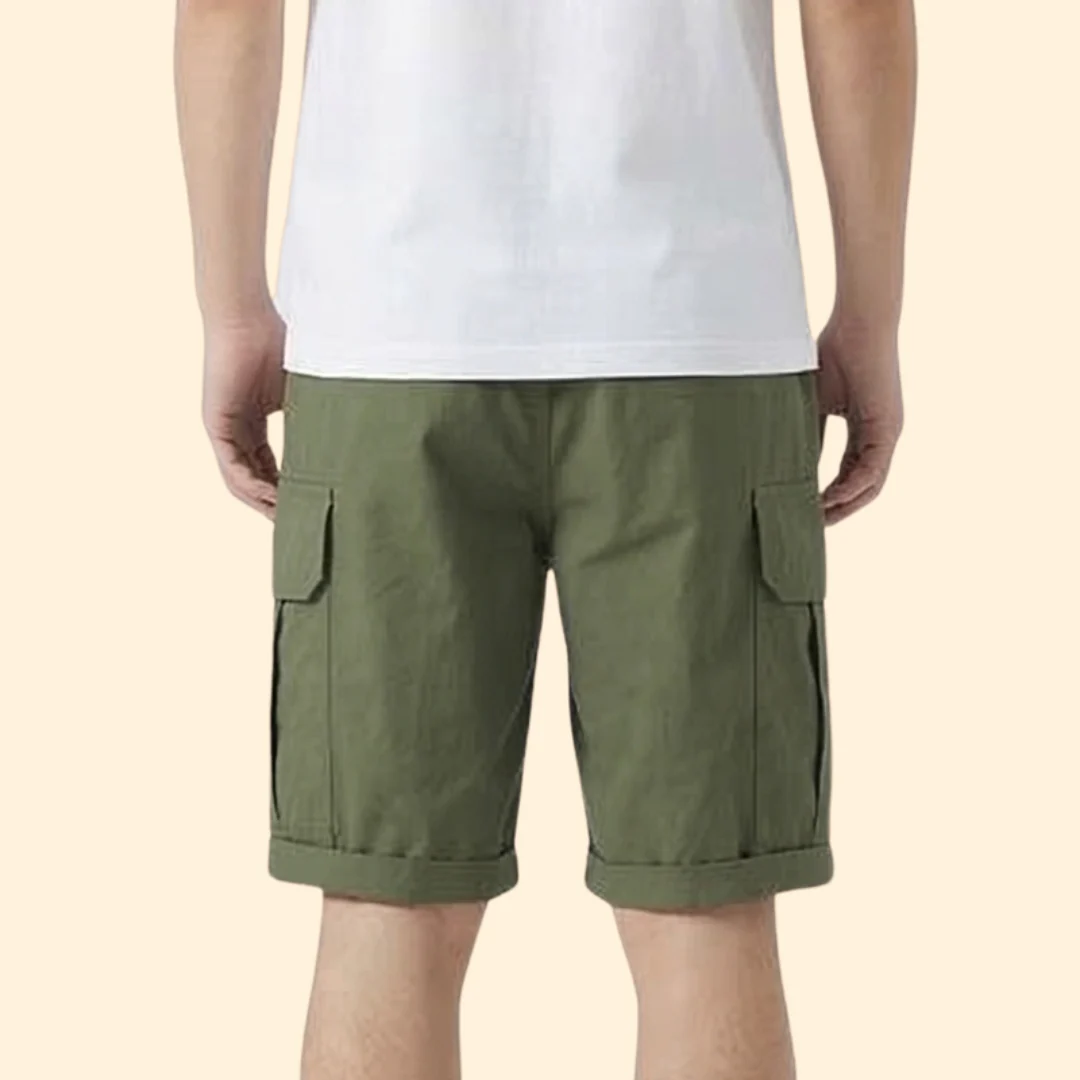 Men’s Cargo Shorts with Pockets and Drawstring - Image 5