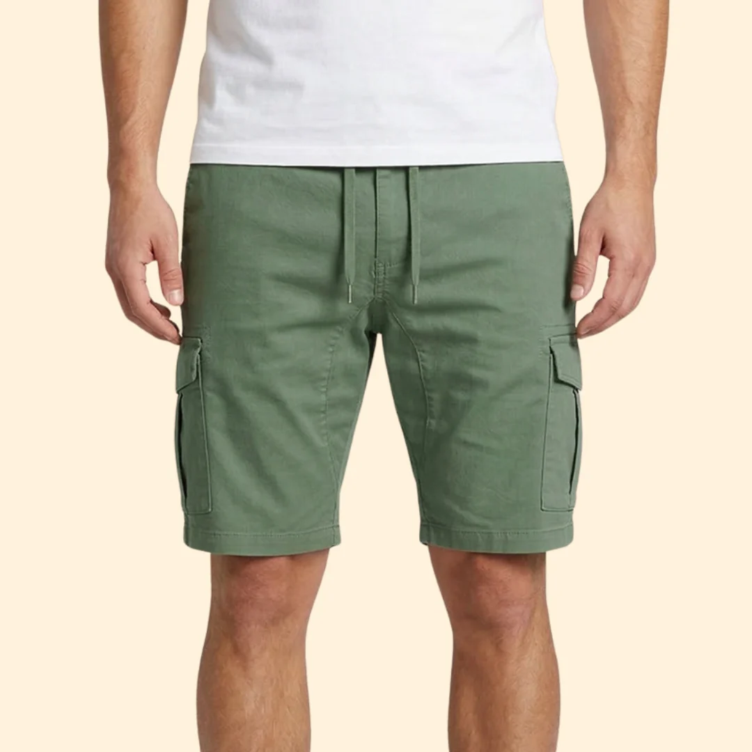 Men’s Cargo Shorts with Side Flap Pockets - Image 10