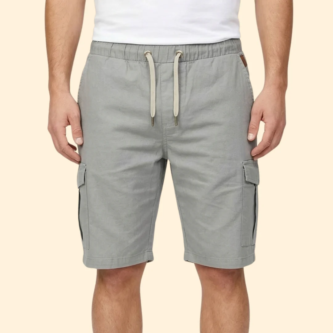Men’s Cargo Shorts with Side Flap Pockets - Image 8