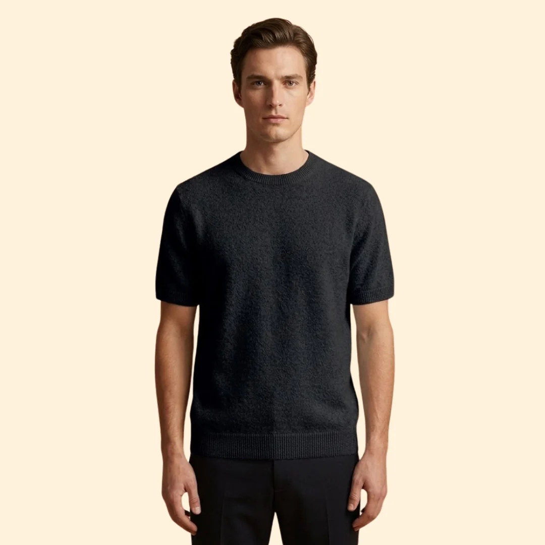 Men’s Cashmere Sweater with Tailored Silhouette - Image 11