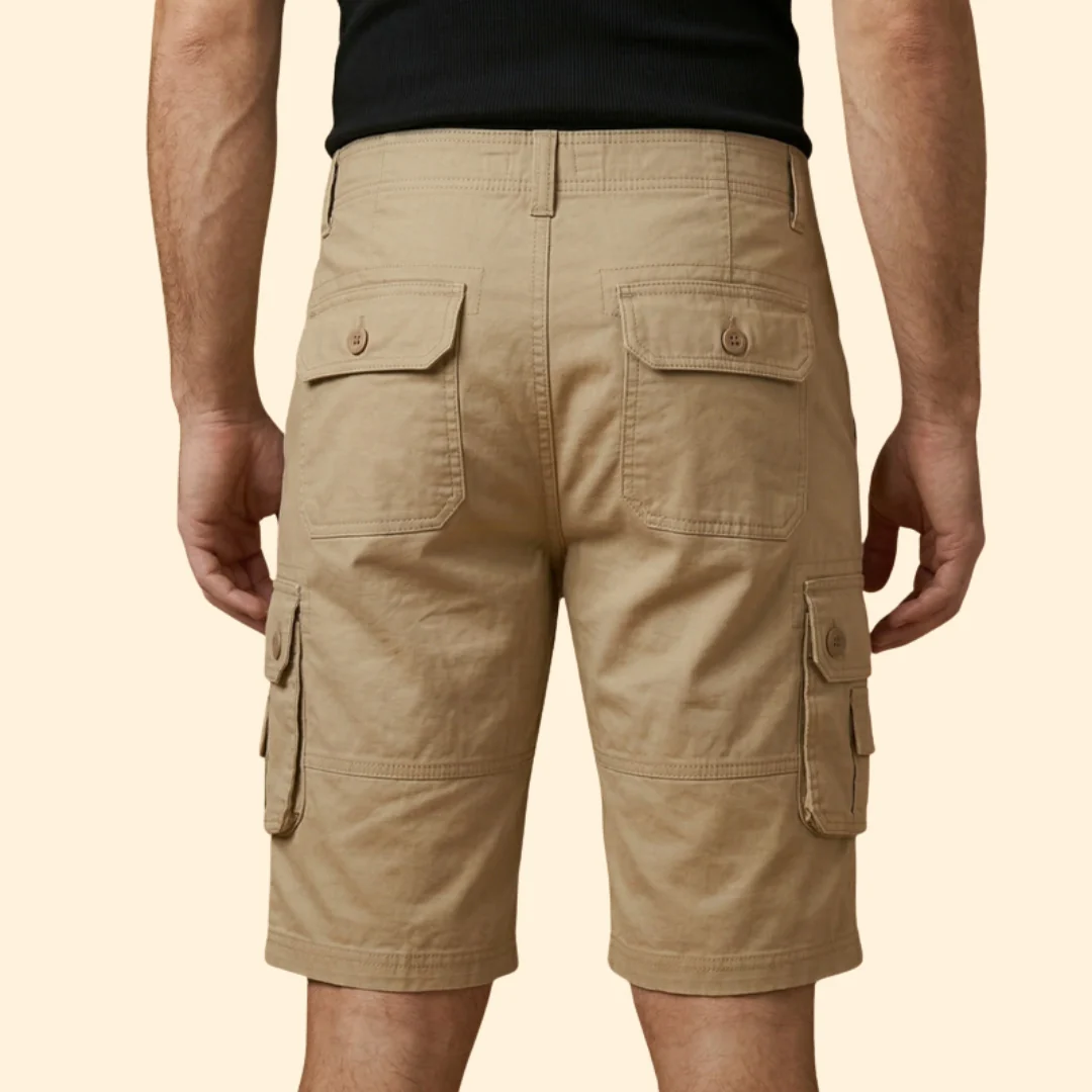 Men’s Casual Cargo Shorts with Adjustable Waist - Image 6