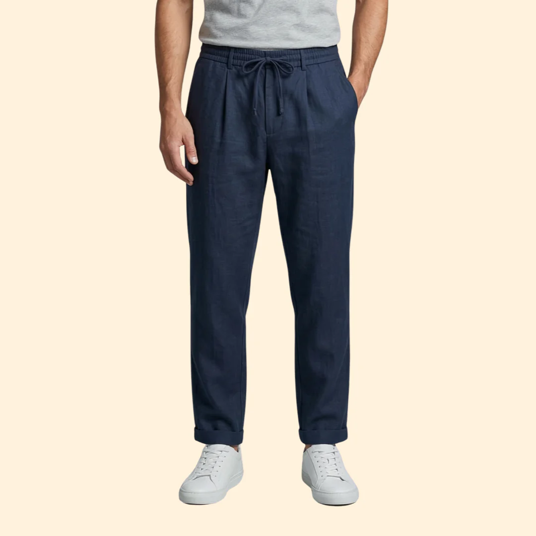 Men’s Casual Pants with Adjustable Waistband - Image 3