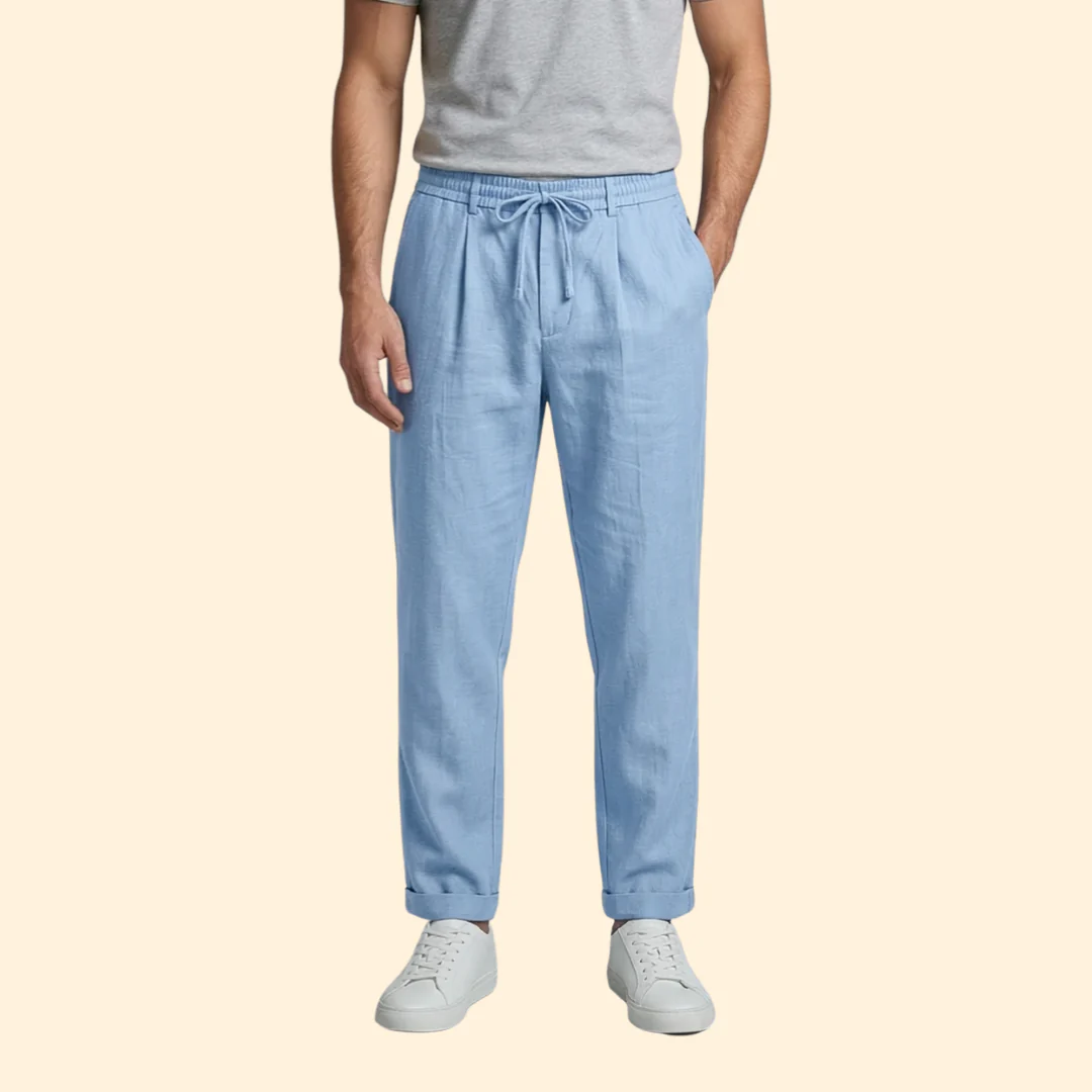 Men’s Casual Pants with Adjustable Waistband - Image 9