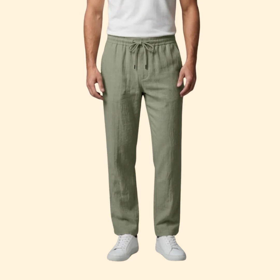 Men’s Casual Pants with Elastic Waistband - Image 11