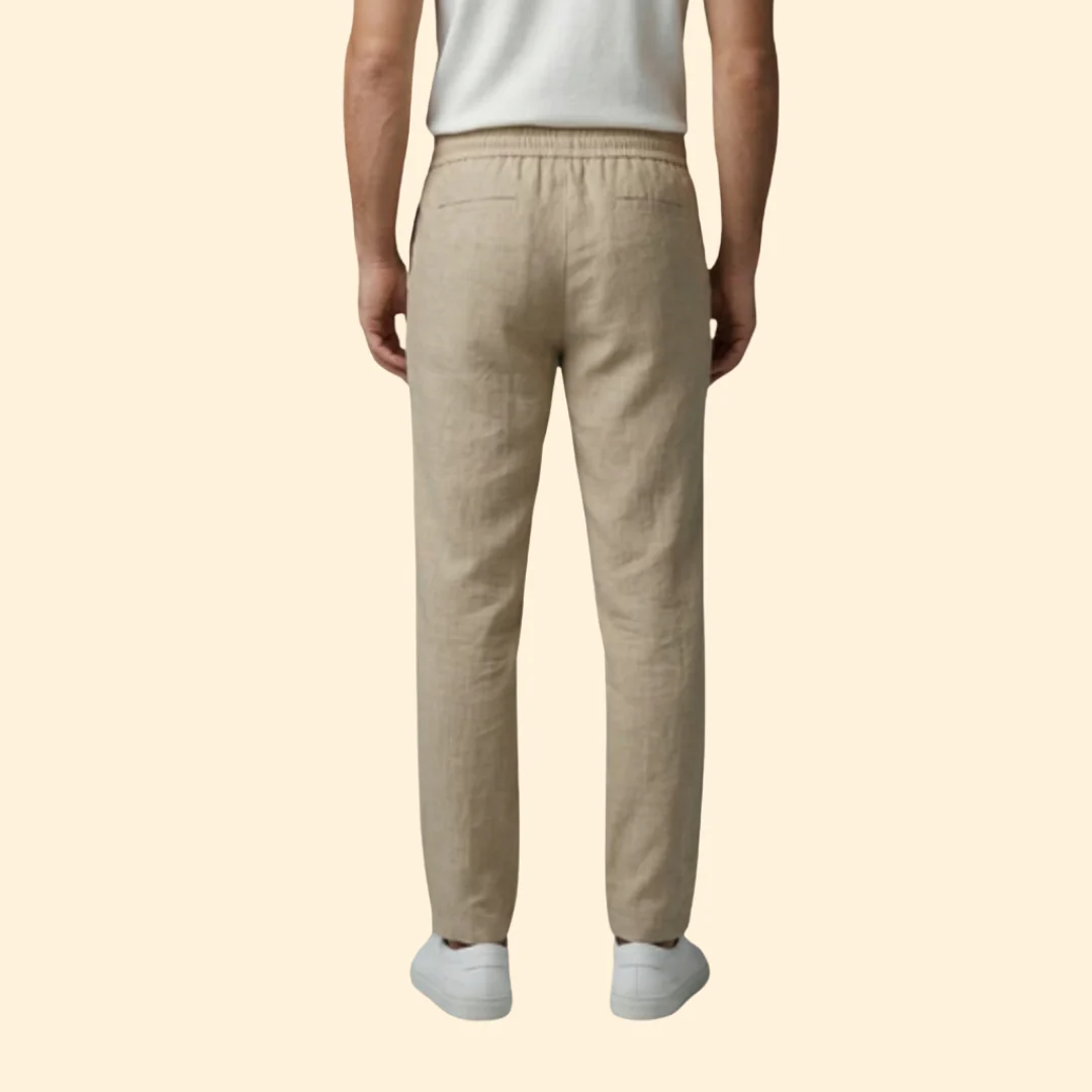 Men’s Casual Pants with Elastic Waistband - Image 6