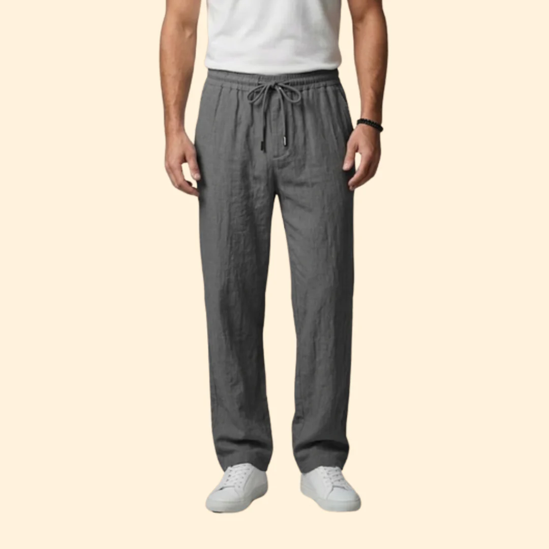 Men’s Casual Pants with Elastic Waistband - Image 8