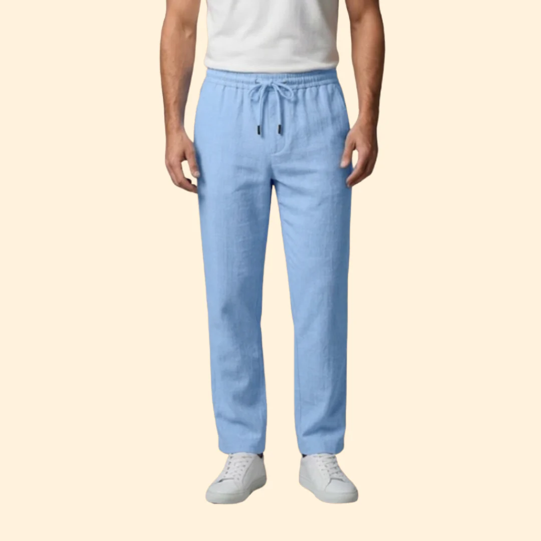 Men’s Casual Pants with Elastic Waistband - Image 9