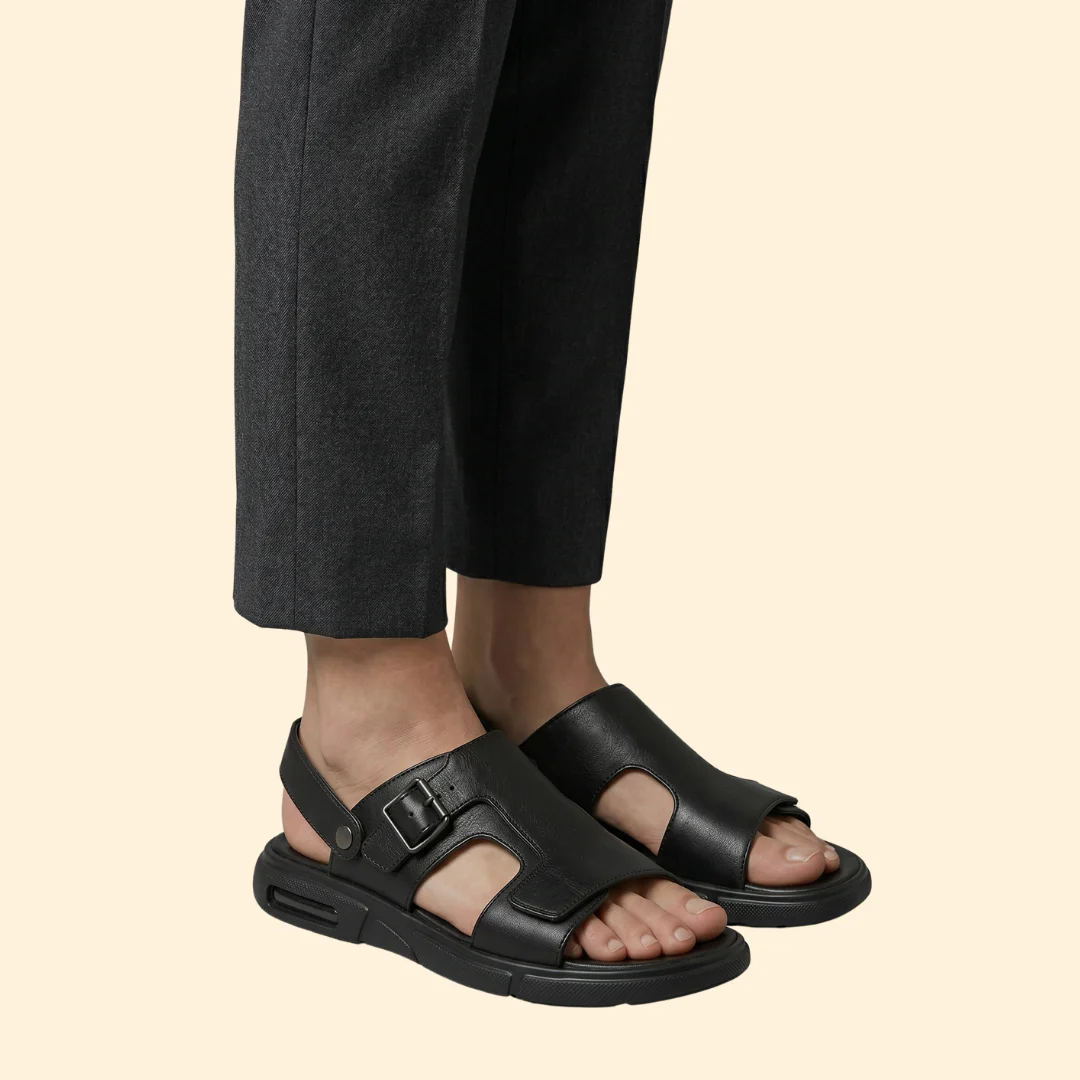 Men’s Casual Sandals with Adjustable Buckle Strap - Image 4