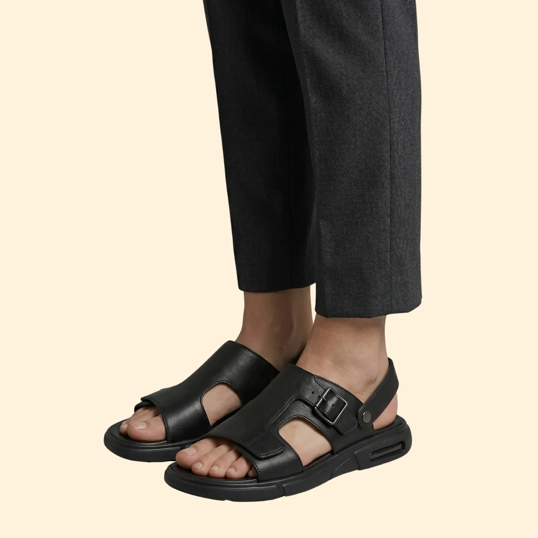 Men’s Casual Sandals with Adjustable Buckle Strap - Image 5