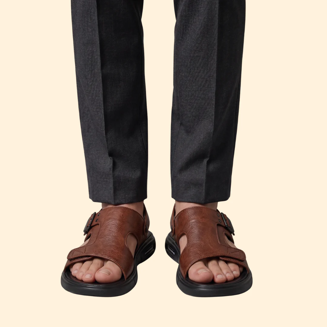Men’s Casual Sandals with Adjustable Buckle Strap - Image 7
