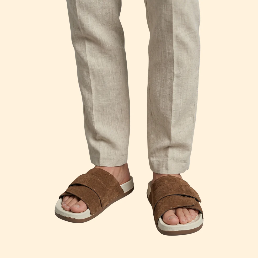 Men's Casual Sandals with Footbed - Image 3