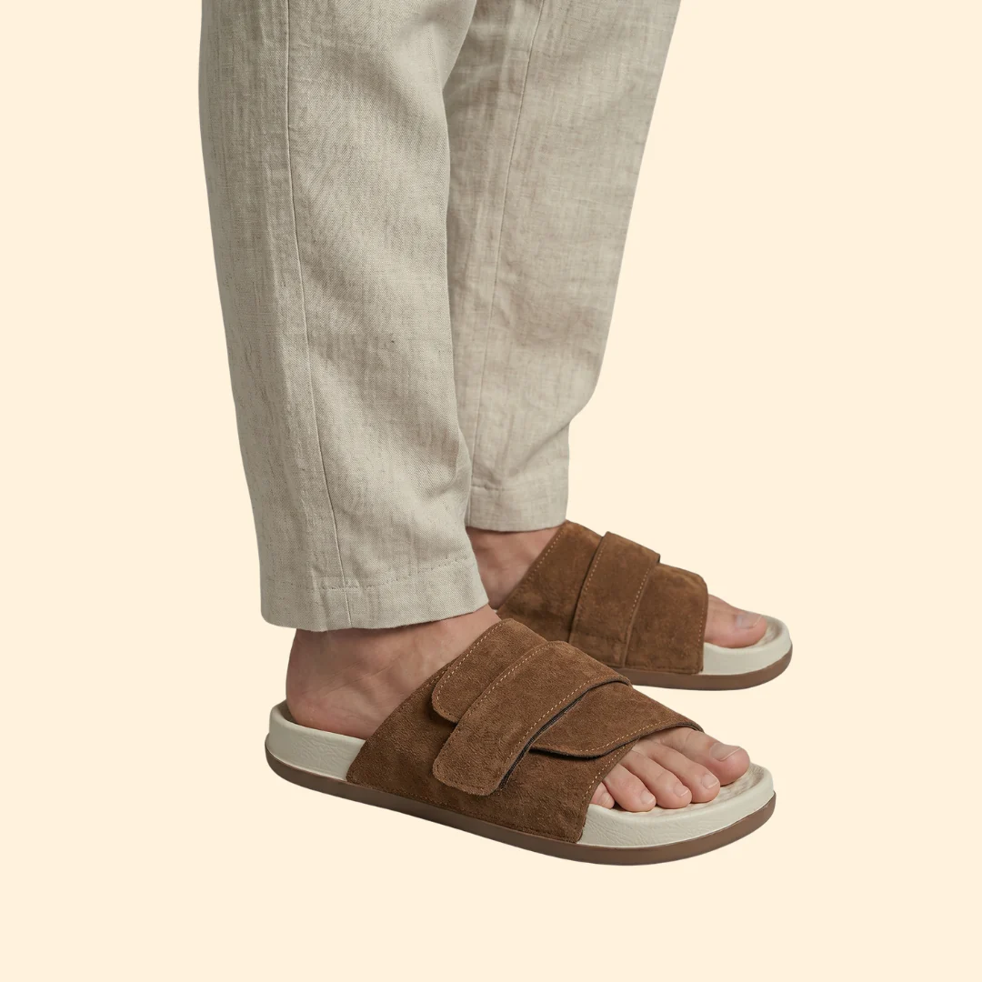 Men's Casual Sandals with Footbed - Image 4