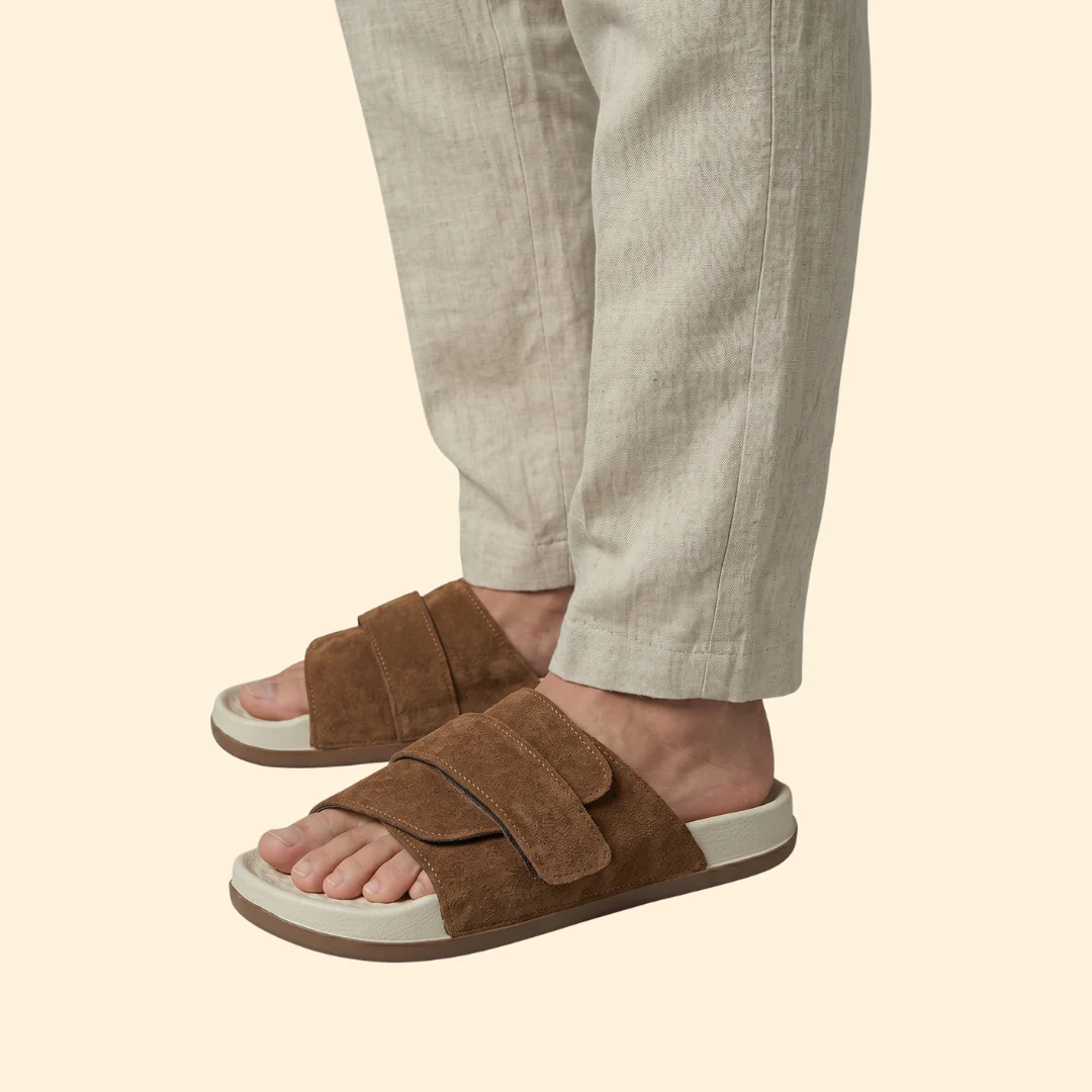 Men's Casual Sandals with Footbed - Image 5