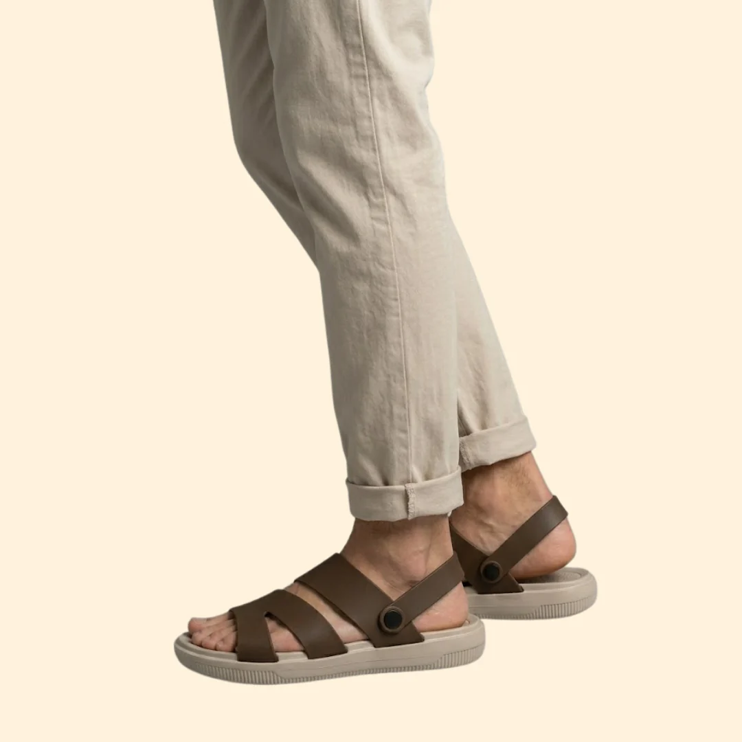 Men's Casual Sandals with Pivoting Heel Strap - Image 5
