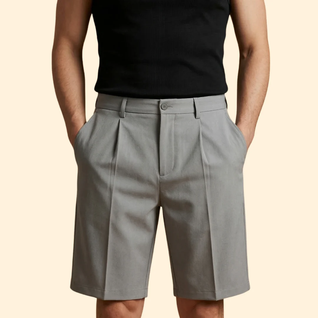 Men’s Casual Shorts with Belted Waist - Image 3