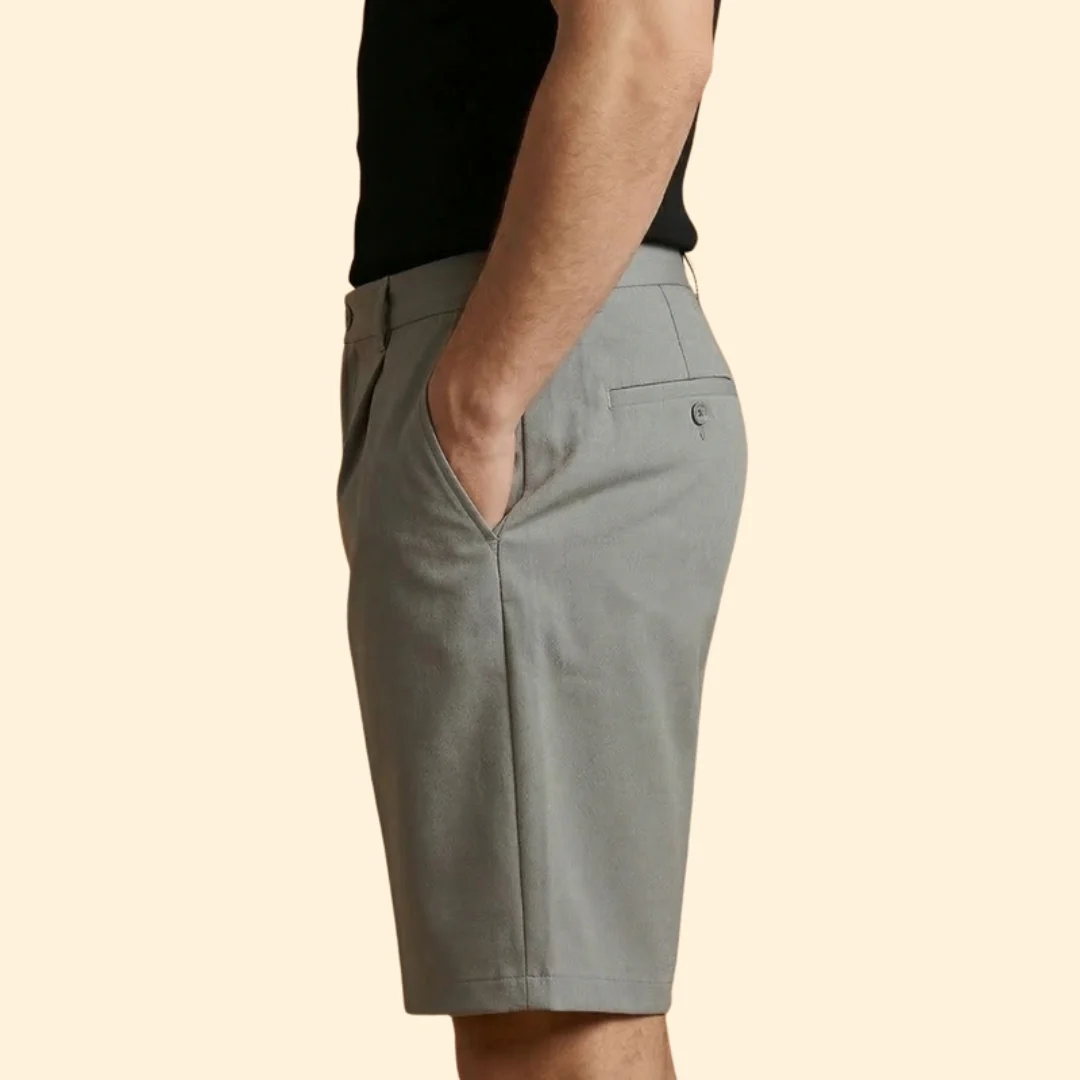 Men’s Casual Shorts with Belted Waist - Image 4