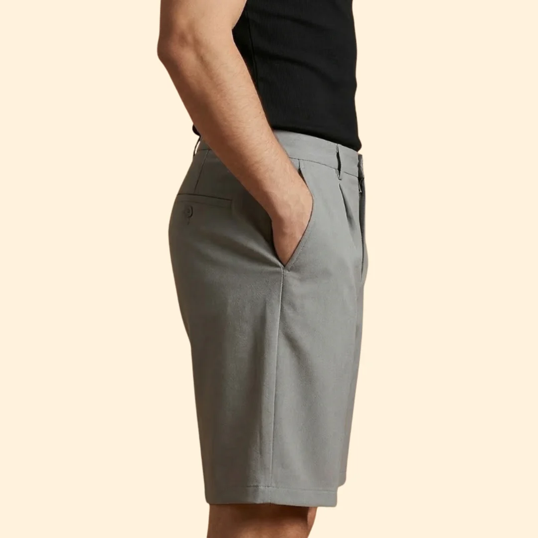 Men’s Casual Shorts with Belted Waist - Image 5