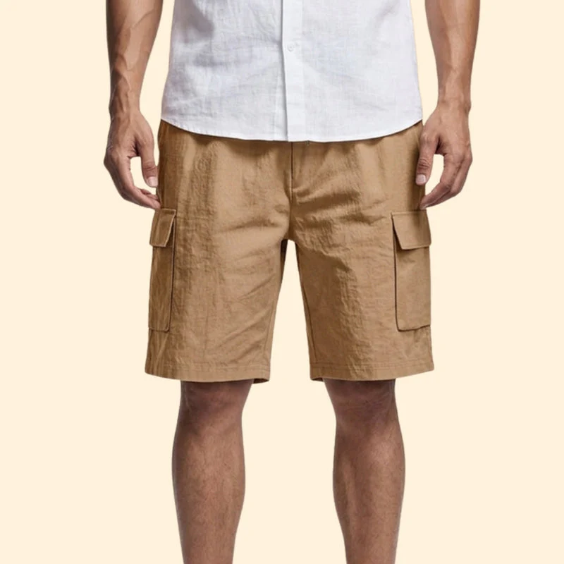 Men's Casual Shorts with Elastic Waistband - Image 6