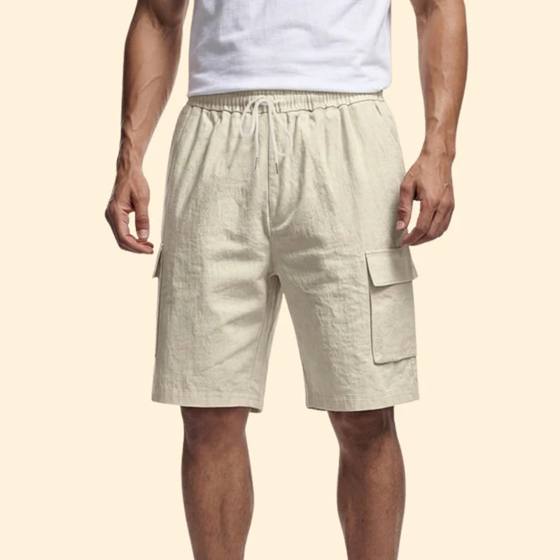 Men's Casual Shorts with Elastic Waistband - Image 7