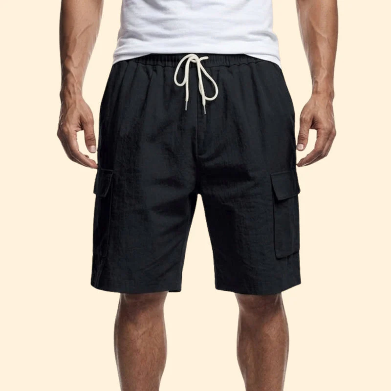 Men's Casual Shorts with Elastic Waistband - Image 8