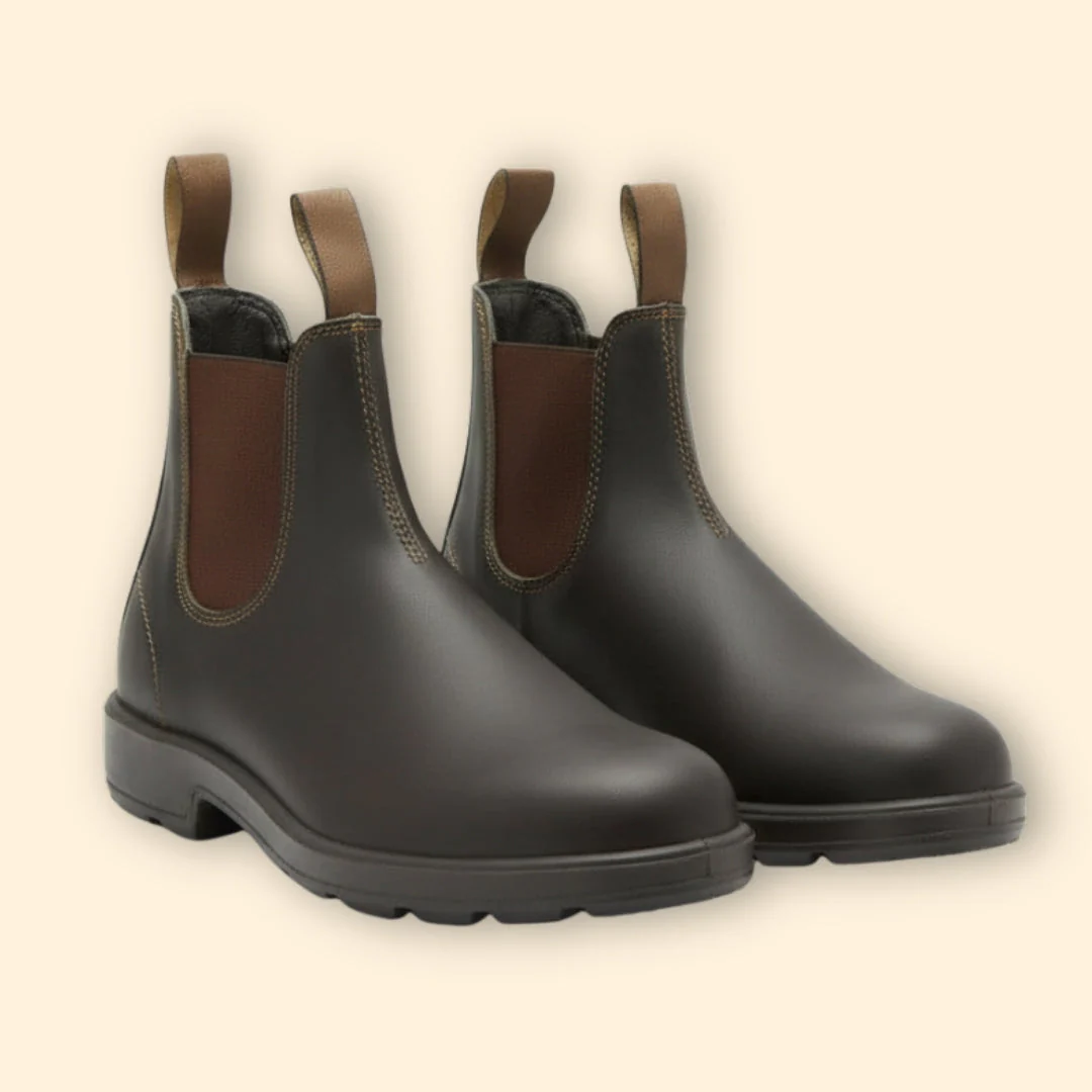 Men’s Chelsea Boots with Elastic Sides