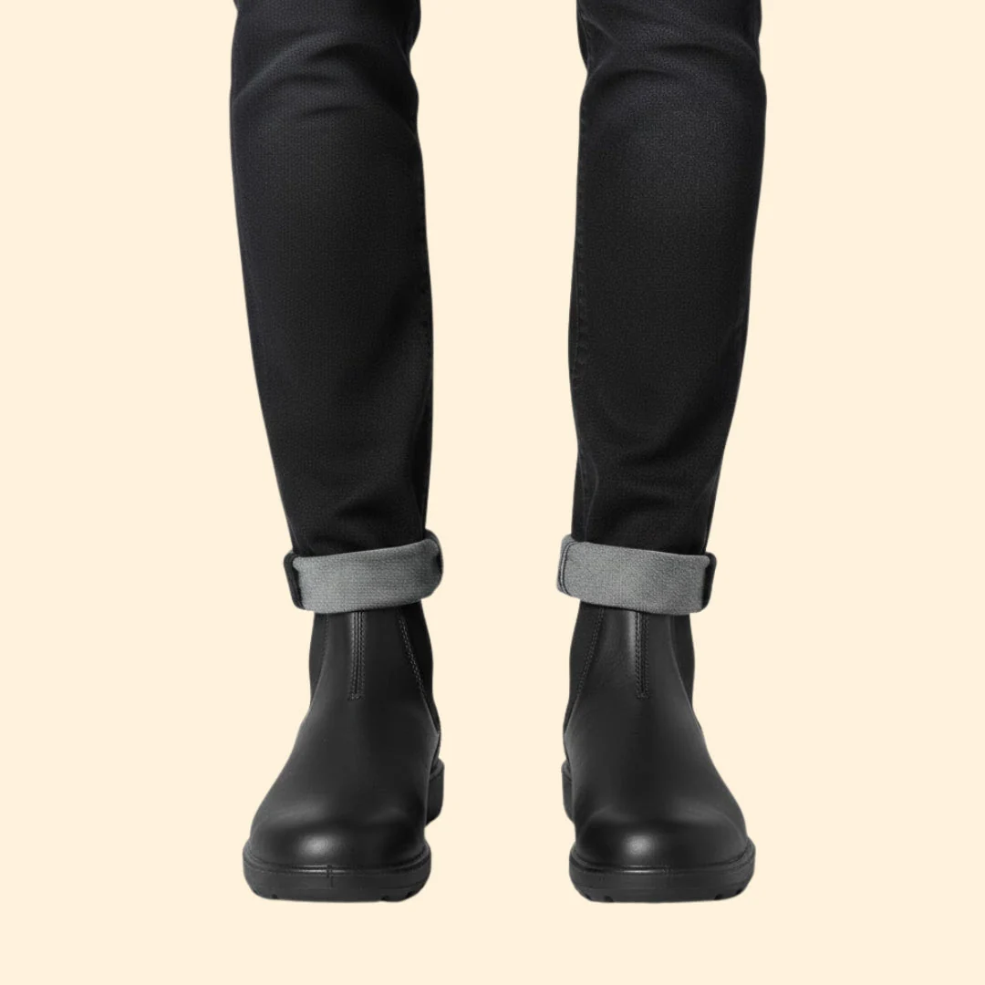 Men’s Chelsea Boots with Elastic Sides - Image 6