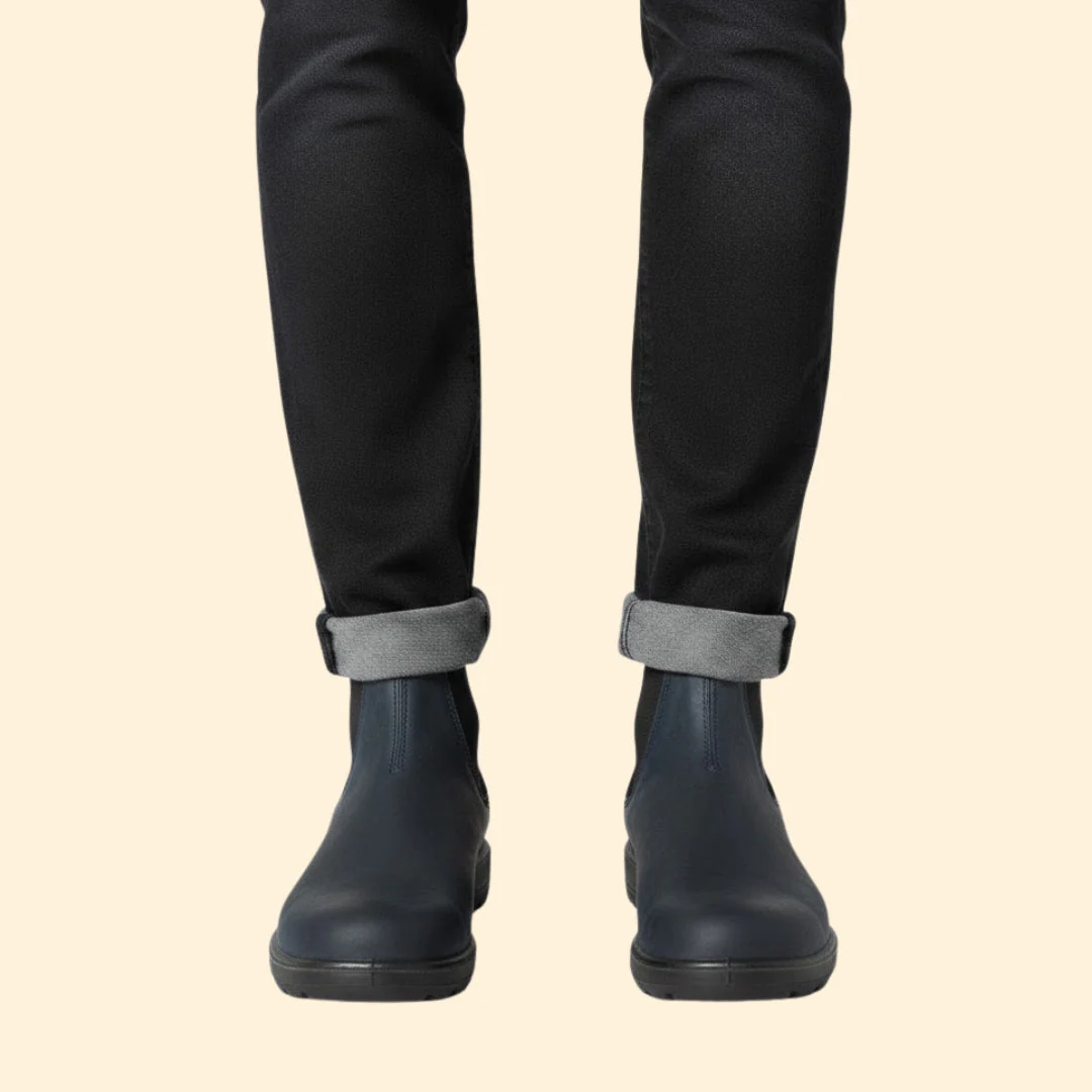 Men’s Chelsea Boots with Elastic Sides - Image 8