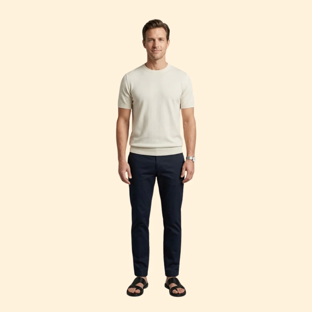 Men's Crisscross Strap Sandals - Image 2