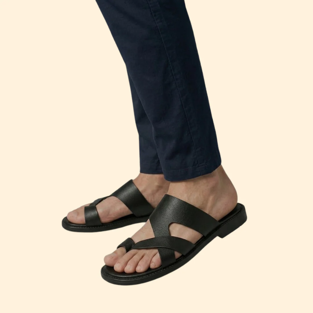 Men's Crisscross Strap Sandals - Image 6