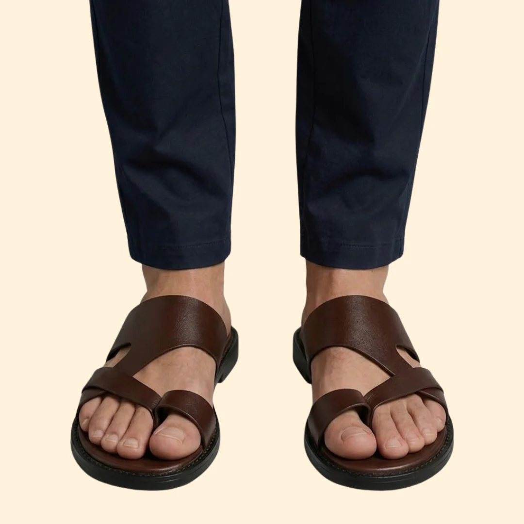 Men's Crisscross Strap Sandals - Image 7