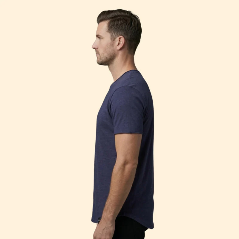 Men's Essential Soft Touch Round Neck T-Shirt - Image 3