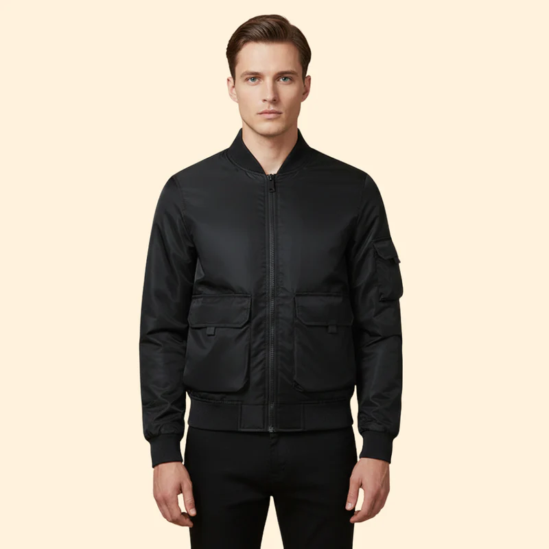 Men's Functional Bomber Jacket - Image 10
