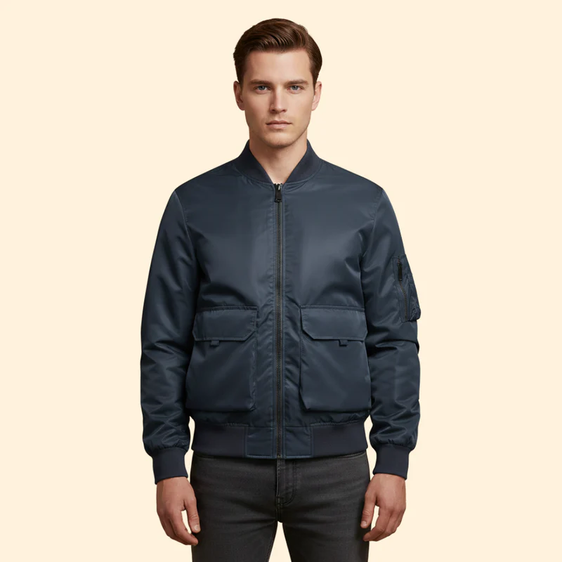 Men's Functional Bomber Jacket - Image 8