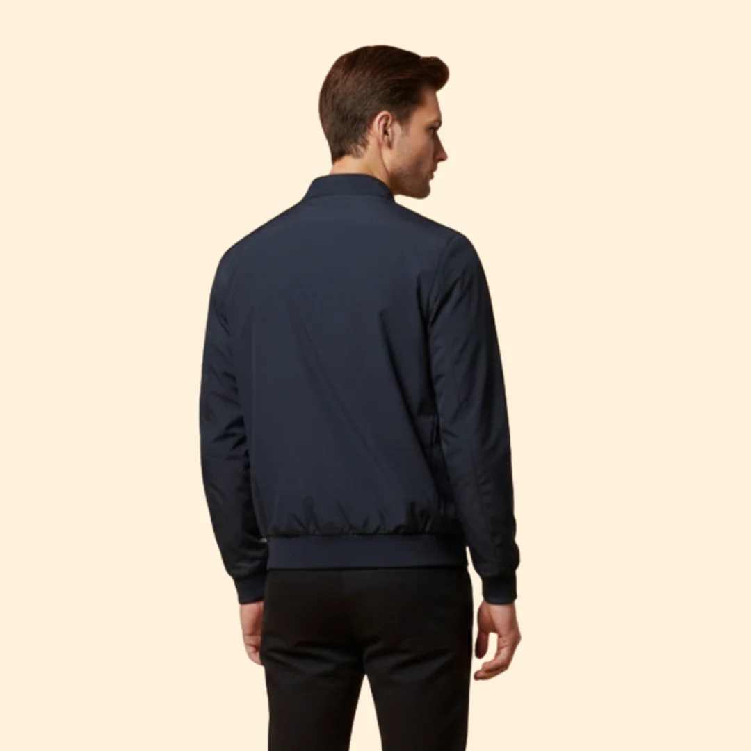 Men’s Jacket with Stand Collar - Image 4