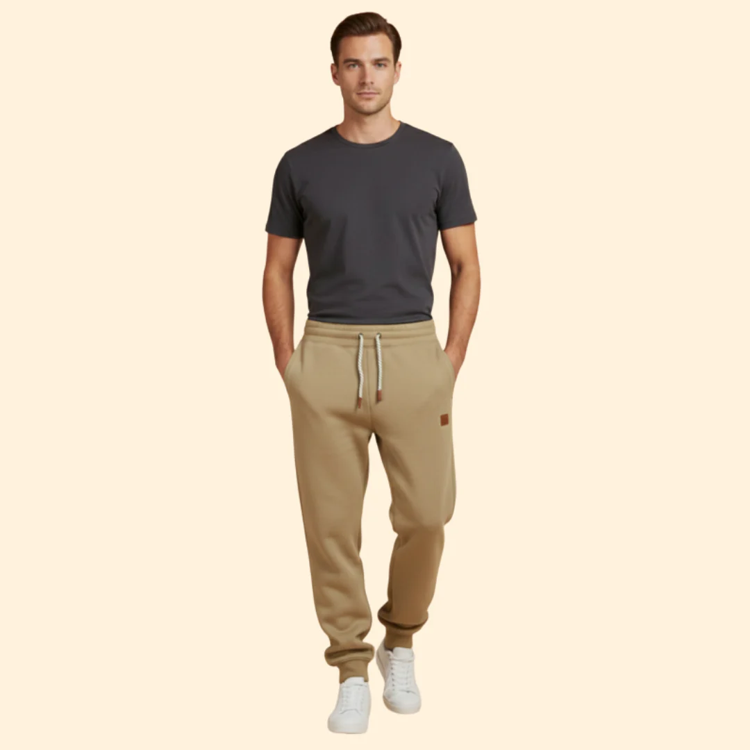Men’s Jogger Pants with Elastic Waistband - Image 9