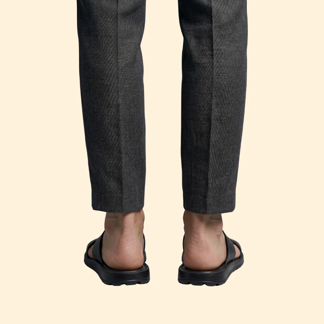 Men’s Leather Sandals with Contoured Footbed - Image 5